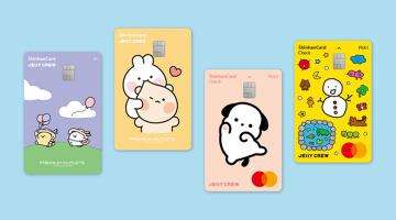신한카드, 국캐대표 캐릭터 입은 한정판 카드 출시