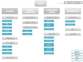 까사미아 사이트맵