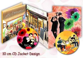 10cm CD Jacket Design