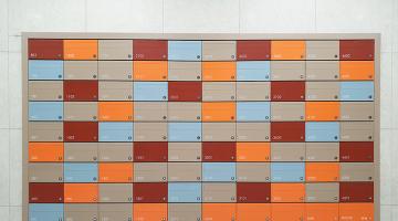 현대건설, 색채와 패턴을 더한 우편함 디자인 ‘시그니처 월(Signature Wall)’ 론칭